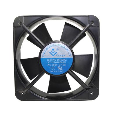 Chine conditioner 20060 cooling fan PWM/FG 2/3/4 wires AC 110/220/380V waterproof IP55 welding axial fan 200x200x60mm à vendre