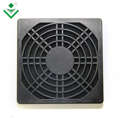 Chine 50mm, 60mm, 80mm Fan Filter 40mm Fan Guard Black Plastic Protective Cover for Fan 120mm à vendre