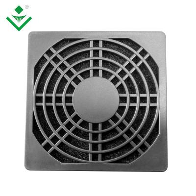 China plastic fan guard 120mm fan guard black color 5 inch fan cover en venta