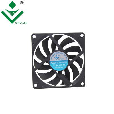 Chine High Temperature 5v 12v 80x80x10mm DC Mini Exhaust Fan for LED Lighting à vendre