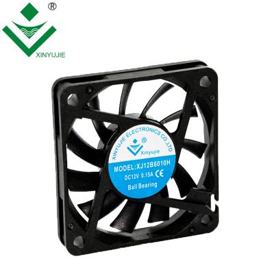 Китай 6010 DC ball bearing axial fan 5V industrial incubator case tube fan продается