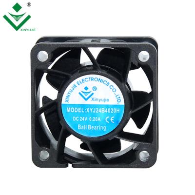 Китай PWM FG RD optional function 40x40x20mm 4020 6000RPM 5V 12V 24V hydraulic sleeve ball bearing axial cooling fan blower fan продается