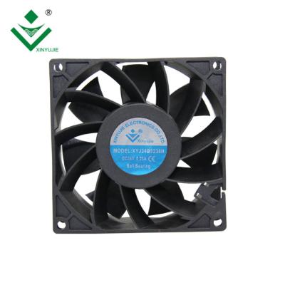 Chine 92mm Small 92x38mm 9238 DC Brushless 12v 24v Axial Flow Computer Cooling Fan à vendre