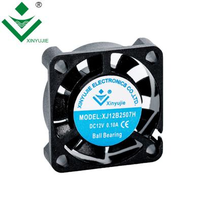 Chine 25MM high speed low noise 10000RPM industrial 12v dc axial cooling mini fan for projector à vendre