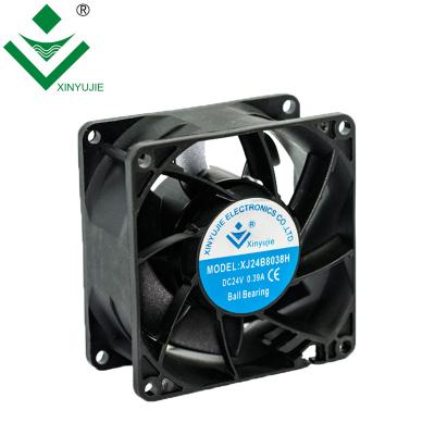 Китай xinyujie 1u server axial cooling fan 8038 server rack fan продается