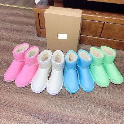 China Hotsale Light Girls Ins Fashion Cheap Winter Fur Boots for sale