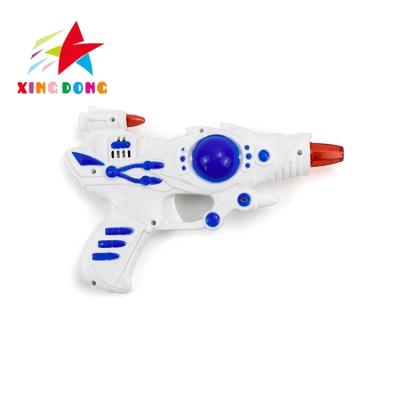 China 2021 Electronic Toy Music Power Gun Popular Electric Toy Voice Flashing Funny Super Gun for sale