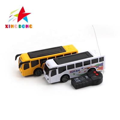 China RC Model Cheap Price Front And Rear Remote Control Sightseeing Bus Car Toys With Lights 3d Toys R/C Toys for sale