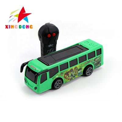 China Cheap RC Model Price Front And Rear Remote Control Sightseeing Bus Car Toys With Lights 3d R/C Toys Cars for sale