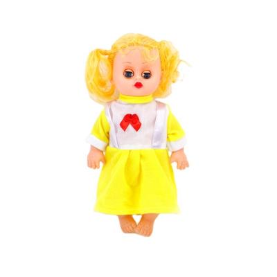 China Musical Toy 24cm Small Eyes Flashing Doll Baby Toys Grade IC Music For Girls for sale