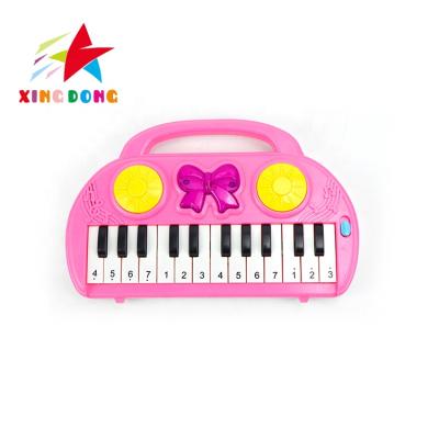 China Mini Music Plastic Toy Piano Baby Kids Cartoon Toys Electronic Musical Instrument Toys for sale