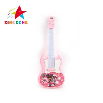 China Promotion New Style Mini Guitar Ukulele Toys Instrument 4 Strings Classical Guitars Kids Play For Children for sale