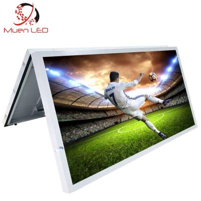 China Outdoor Advertising Display AFA10 LED Display Cabinet Customized Screen Outdoor Electronic Advertising Cabinet for sale