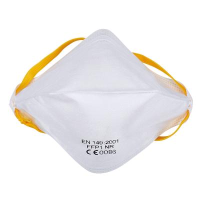 China Earloop Non-woven FFP2 Respirator Dust Mask with Adjustable Nose piece DM020 CE 149 for sale