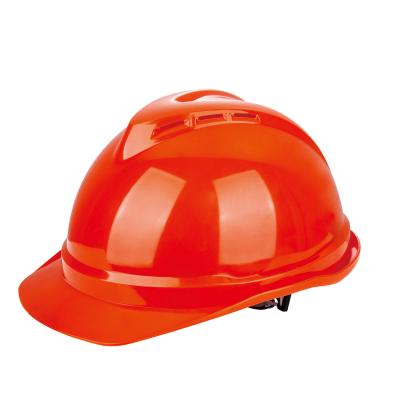 Chine Casque de sécurité à chapeau dur à six points de suspension rouge ABS/PE T108 CE EN 388 à vendre