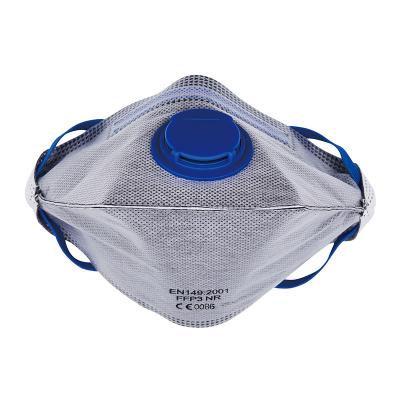 Chine 20 pièces de masque anti-poussière enveloppé pour respirateur pliable avec soupapes FFP1/FFP2/FFP3 Conception V-C en boucle d'oreille à vendre