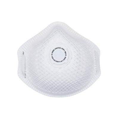 Chine DM043V -3 Masque facial anti-poussière respiratoire à soupape avec filtre à air pour le nettoyage des bâtiments à vendre