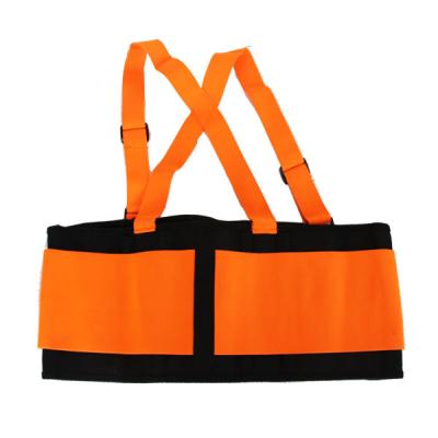 China BS036 Trainingsgürtel Taille Rückenstütze Körperbau Stärke 100% Polyester Material zu verkaufen