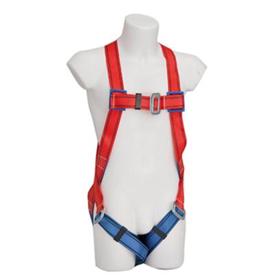 China Red/Blue Polyester SB113 Full Body Safety Harness for Fall Protection 100% Polyester for sale