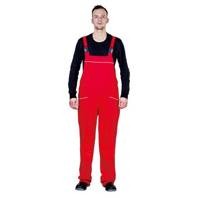 China Cotton WC029 OEM Work Bib Pants Workwear Suits Unisex Uniforms Workshop Clothing Sets for sale