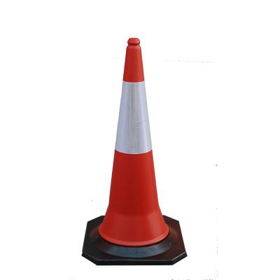 China Sicherheitsvorsichtsschild SH-X053 reflektierendes PVC-Band Highway Traffic Cone zu verkaufen