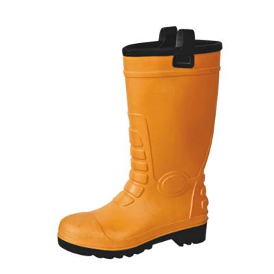 Chine Tape réfléchissante de semelle en acier RB104 PVC/ caoutchouc CE EN 20347 Bottes de pluie pour le froid à vendre