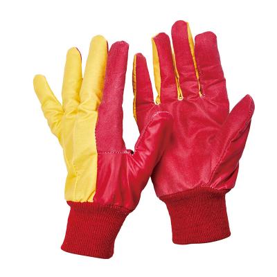 China Guantes de jardinería de algodón de diseño de flores de colores para función antideslizante y tamaño 8-12 en venta