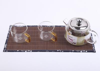 China Kundenspezifischer Glastee Infuser gesetztes SS Sieb/Mikrowelle/Dishwashe zu verkaufen