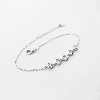 China TRENDY New Fashion Design Jewelry Sterling Silver 925 Minimalist Bracelet for sale