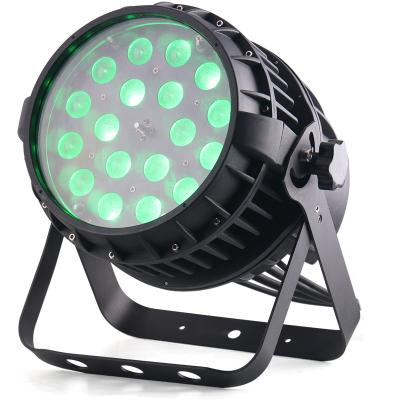 China Professional Outdoor Waterproof Led Stage Light 18x10W RGBW 4IN1 LED Par Light DJ Zoom Par Lights Led for sale