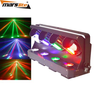 China Warehouse 4*10W RGBW Single Color LED DMX DJ Lighting Scanner For Disco Party for sale