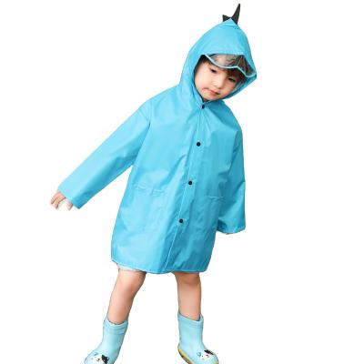 China Bachelorette Raincoat Factory Price Wholesale Dinosaur Raincoat Outdoor Children's EVA Raincoat for sale