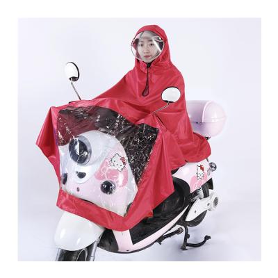 China Adult Electric Motorcycle Raincoat Double Edge Rain Gear Single Single Raincoat Raincoat Poncho Suit Pairs for sale