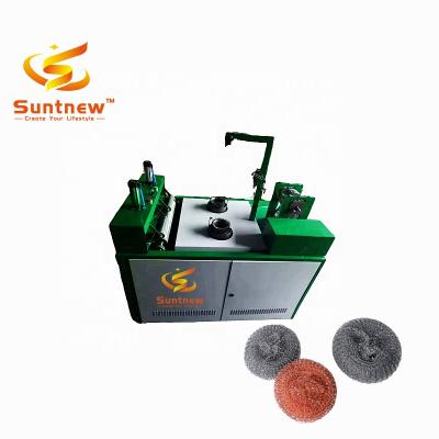 China Factory Newest Model Galvanized Wire Mesh Scourer Making Machine for sale