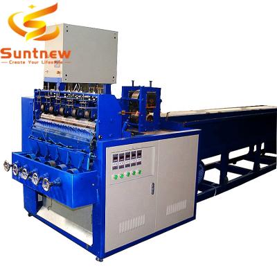 China Combined Factory Integrated Galvanized / Automatic Stainless Steel Scourer Making Machine for sale