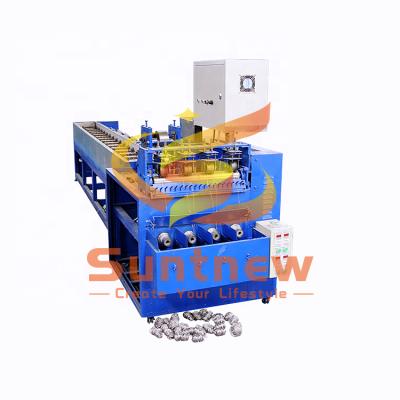 China Factory 0.7MM Threads 4 Automatic 6 Ball Scourer Cleaning Spiral Ball Making Machine for sale