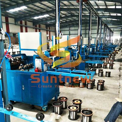 China Factory machinery small home kitchen ball pot cleaning scourer making machine, steel scourer machinery for sale