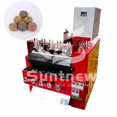 China Factory kitchen scourer machine stainless steel pan scourer making machine for sale