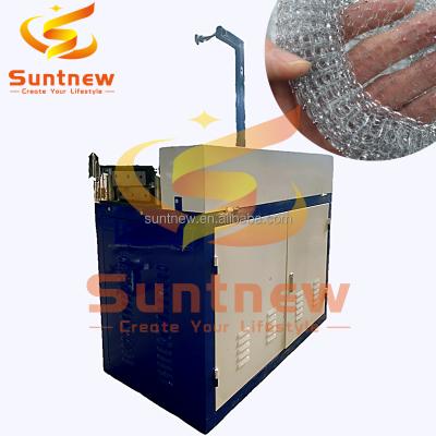 China Factory Automatic Single Head Mesh Scourer Machine for sale