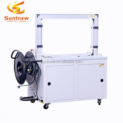 China Automatic Food China Factory PP PET Belt Plastic Boxes Wrapping And Packing Machine for sale