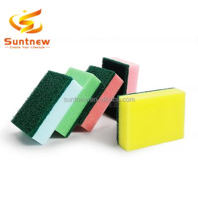 China Sustainable Cleaning Sponge Pad Kitchen Sponge Pad Scouring OEM for sale