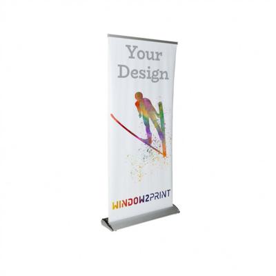 China Healthcare Institutes Digital Printing Outdoor Advertising Trade Show 80X200cm Aluminum Roll Up Display Banner for sale