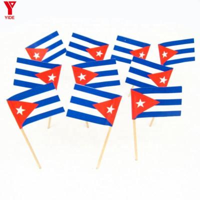 China Puerto Rico Custom Toothpicks National Flag Health Care Institutes for sale