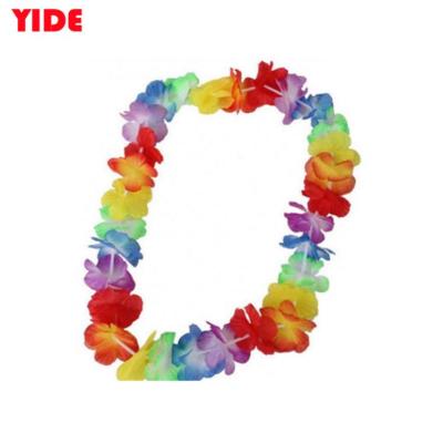 China Widely Used Tropical Hawaiian Flower Leis Garland For Football Fans Celebration for sale