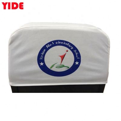 China Decoration of cheap price printing promotion non woven bus seat headrest cover for sale