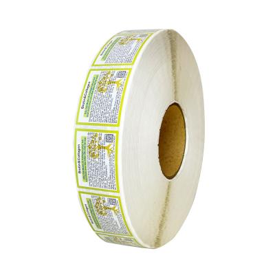 China paper & Digital Cardboard Printing Daily Label Customization Roll Packaging Film Packaging Necessities Label Customization Shape Customization for sale