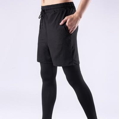 China Breathable Gym Jogger Running Compression Training OEM 2 In 1 Shorts Men for sale