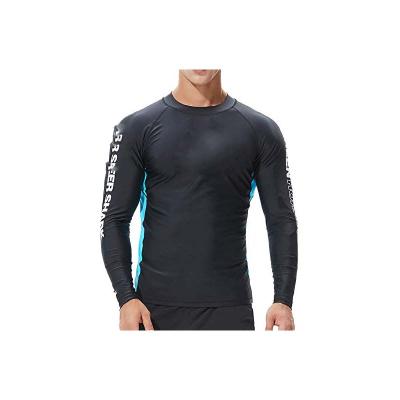 China Anti-UV Mens Rash Guard, Full Body Coverage Slim Wetsuit, UV Protection Long Sleeves Top Sports Tights Blouse for sale