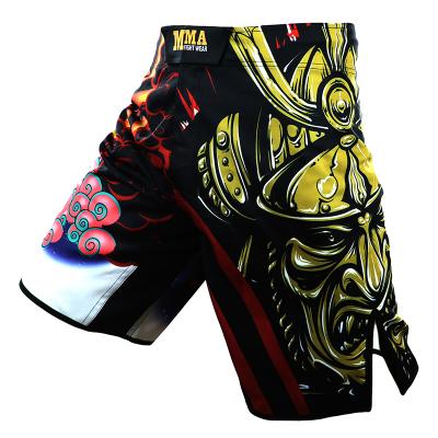 China 100% Polyester Muttahida Majlis-e-Amal Fight Shorts Outdoor Running Trunks Fitness Breathable Boxing Shorts for sale