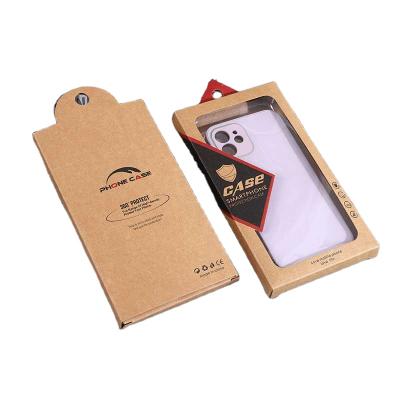 China Recycled Materials OEM ODM Packaging Box Wholesale With Case Smart Box Blister Insert Moblie Phone PVC Clear Cell Phone Box for sale